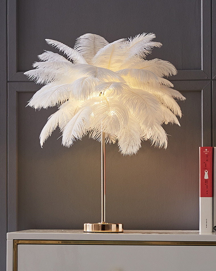 Diff Tree Feather Table Lamp-DF8037