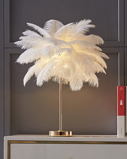 Diff Tree Feather Table Lamp-DF8037