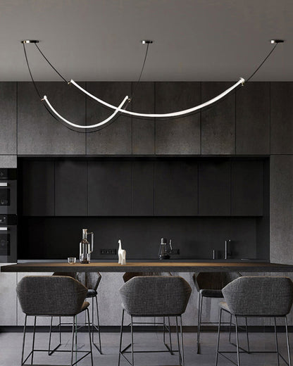 Diff Arc Acrylic Chandelier-DF2288