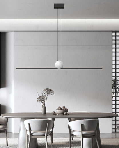 Diff Marble Linear Pendant Light-DF2329