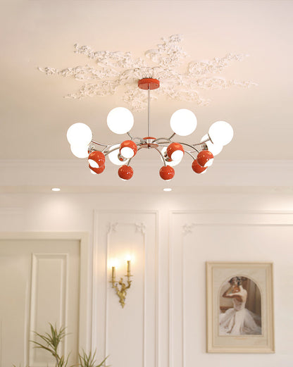 Diff Space Age Glass Globe Chandelier-DF2290