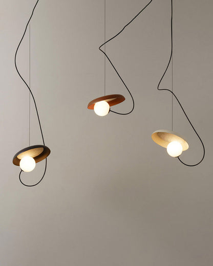 Diff Acoustic Disc Pendant Light-DF2080