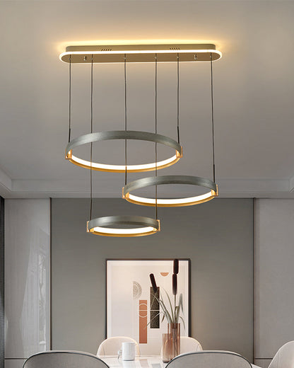 Diff Grey Circular Led Chandelier-DF2270