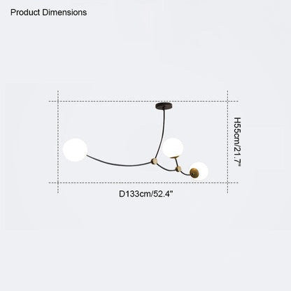 Diff Branching Bubble Chandelier-DF2141