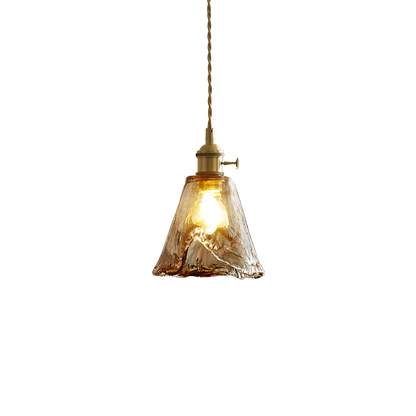 Diff Amber Glass Small Pendant Light-DF2210