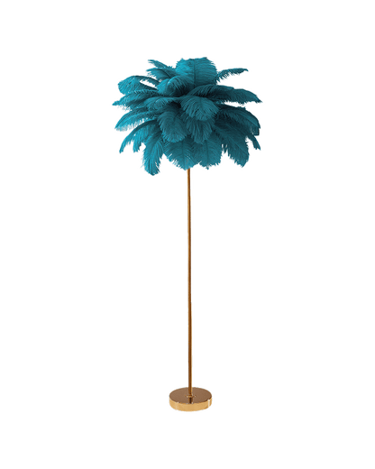 Diff Feather Palm Tree Floor Lamp with Tray-DF7052