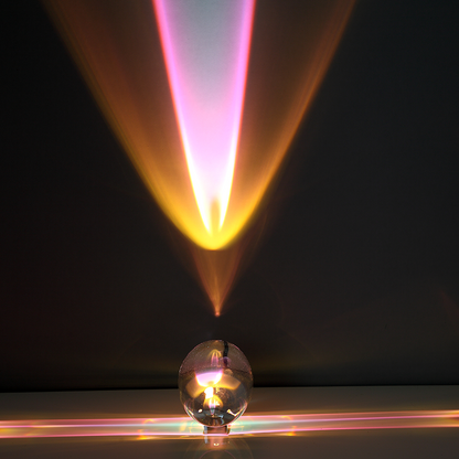 Diff Star Projector Crystal Table Lamp-DF8000