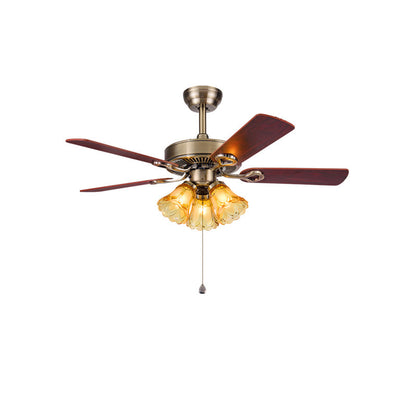Diff 42"/52" Ceiling Fan Chandelier with Pull Chain-DF5018