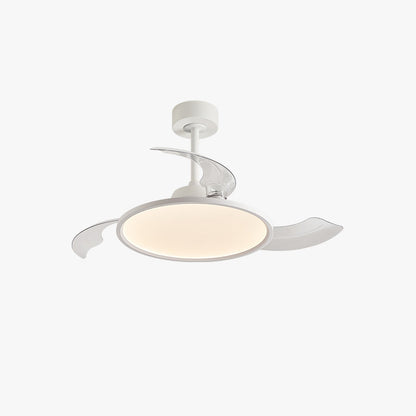 Diff 42" Hugger Ceiling Fan Lamp with Dimmable Light-DF5035
