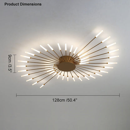 Diff Fireworks Starburst Ceiling Light-DF1000