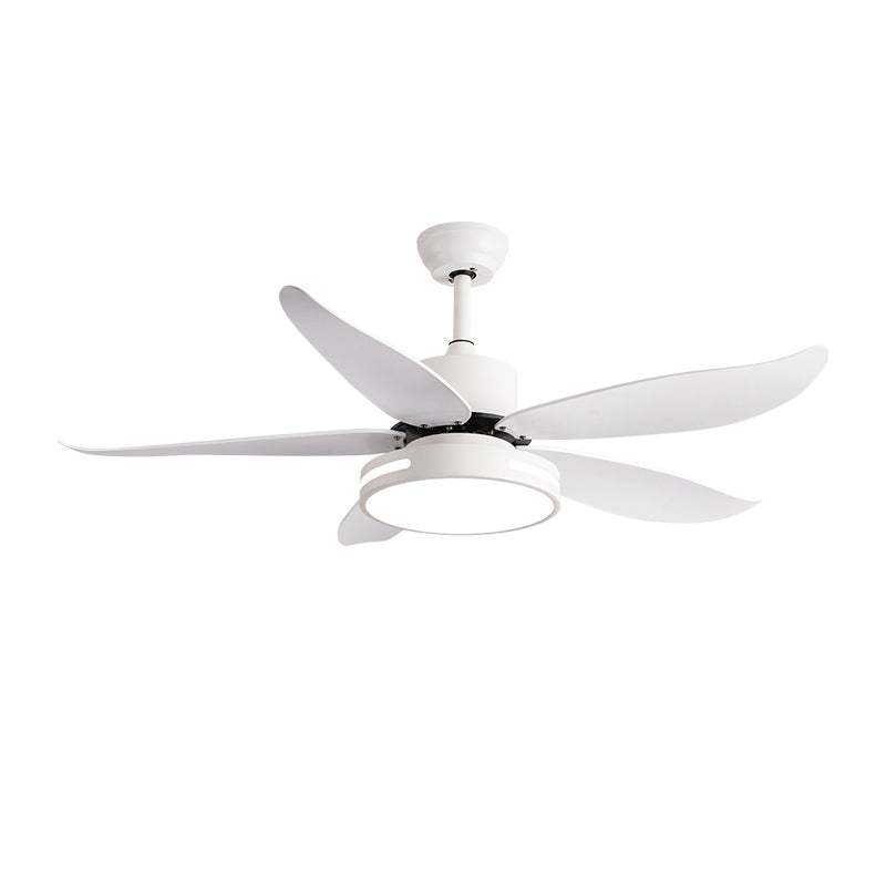 Diff 48" Reversible Quiet Ceiling Fan with Dimmable Light-DF5000