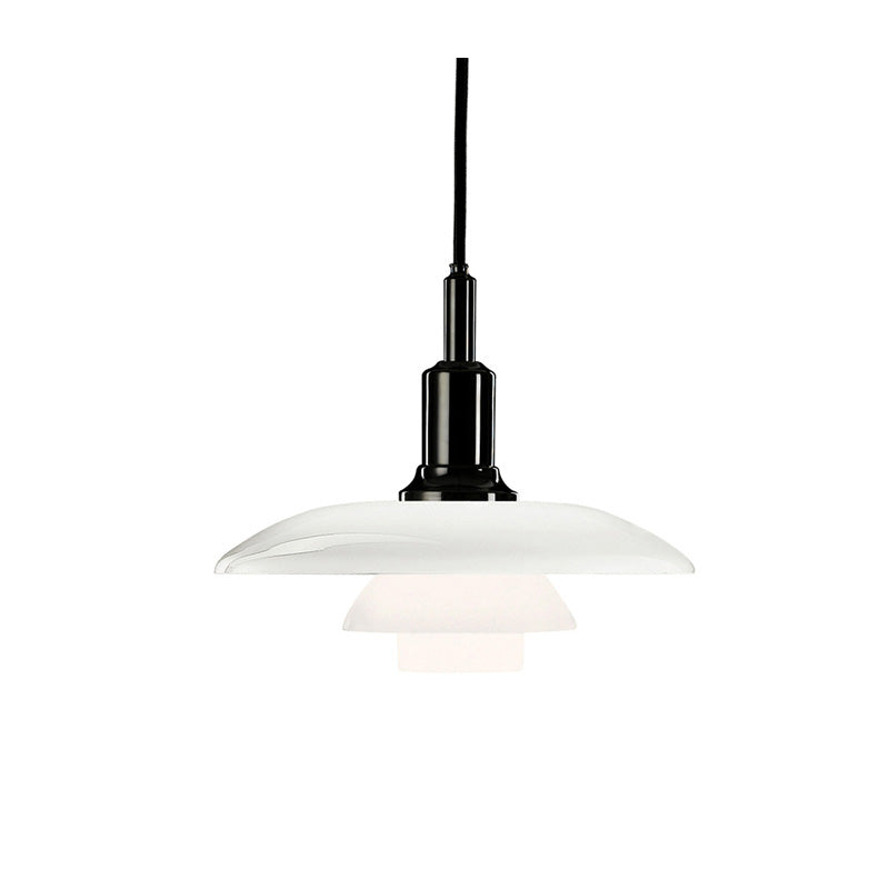 Diff Danish Designer Milk Glass Pendant Lamp-DF2116