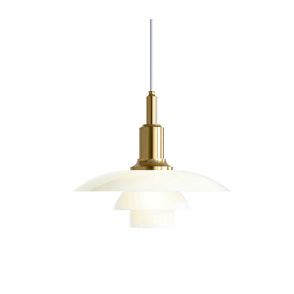 Diff Danish Designer Milk Glass Pendant Lamp-DF2116