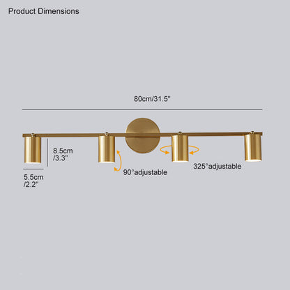 Diff 3-Light Vanity Bathroom Sconce for Mirror-DF6039
