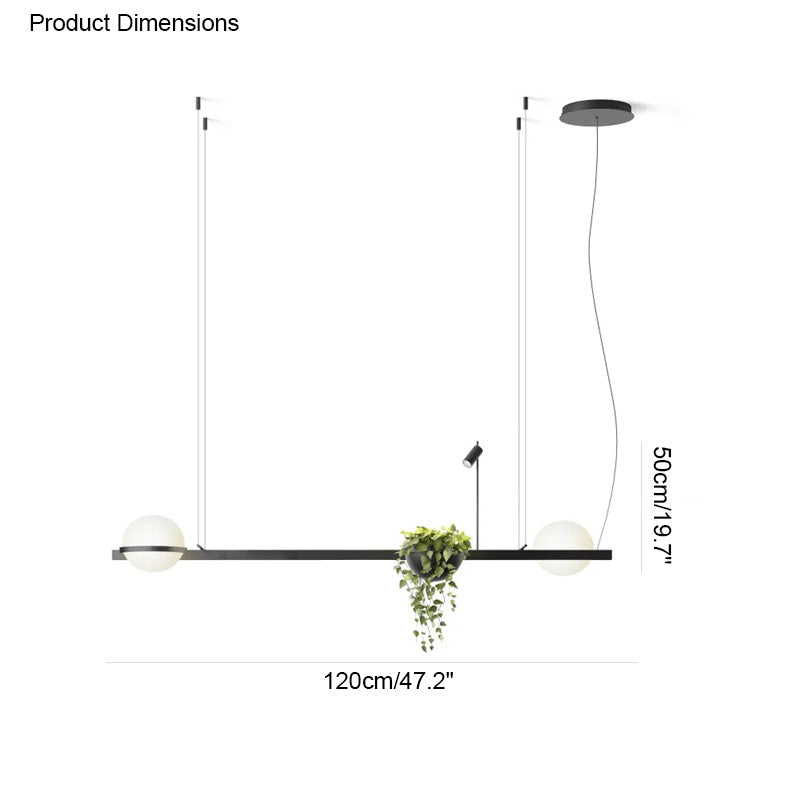 Diff Plant Globe Pendant Light-DF2155