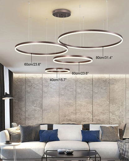 Diff Wireless 3 LED Ring Chandelier-DF2003
