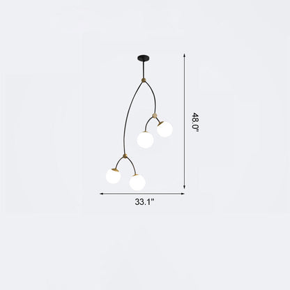 Diff Branching Bubble Chandelier-DF2141