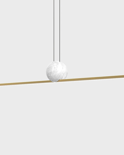 Diff Marble Linear Pendant Light-DF2329