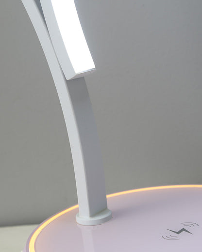 Diff Dimmable Touch Arc Desk Lamp with Wireless Charger-DF8041