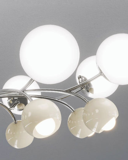 Diff Space Age Glass Globe Chandelier-DF2290