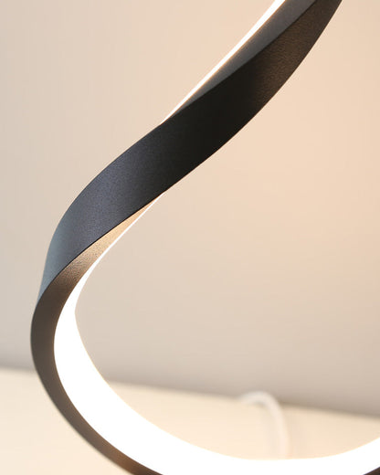 Diff Dimmable Infinity Sculptural Table Lamp with Wireless Charger-DF8043