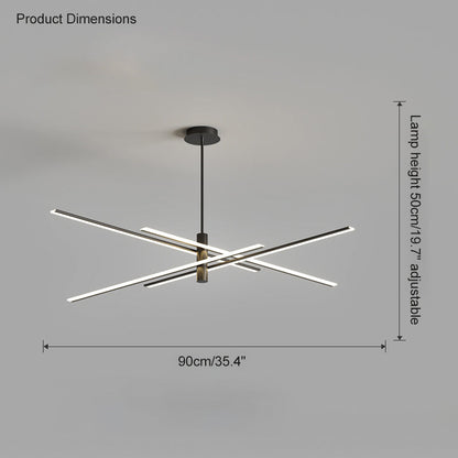 Diff Adjustable Linear Led Chandelier-DF2026