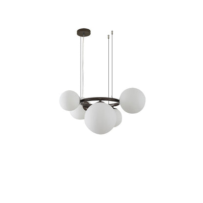 Diff Colored Glass Ball Chandelier-DF2253