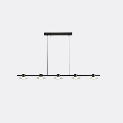 Diff Black Linear Chandelier-DF2222