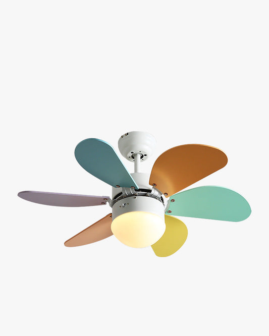 Diff 36" Macaron Children Wood Ceiling Fan with Light-DF5010