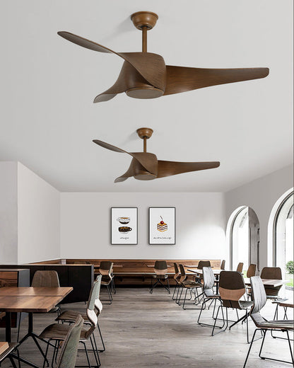 Diff 52" Propeller Ceiling Fan with Dimmable Light-DF5015