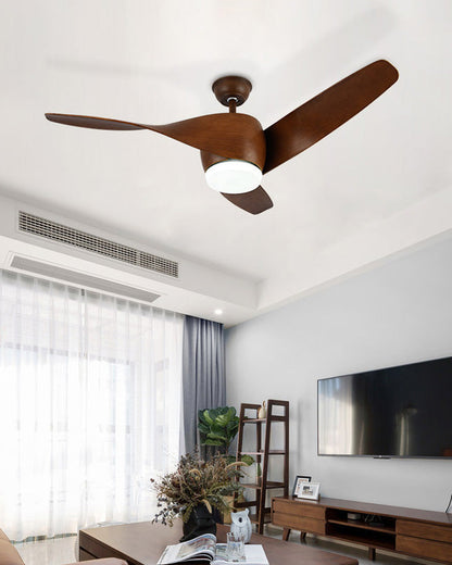 Diff 52" Propeller Ceiling Fan with Dimmable Light-DF5015