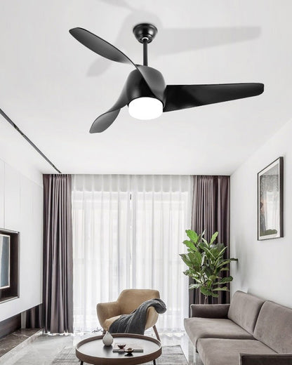 Diff 52" Propeller Ceiling Fan with Dimmable Light-DF5015