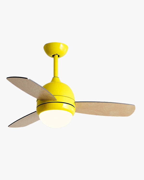 Diff 36" Cute Ceiling Fan with Dimmable Light-DF5017