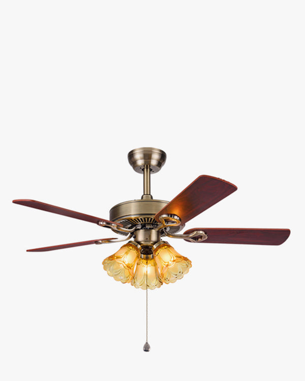 Diff 42"/52" Ceiling Fan Chandelier with Pull Chain-DF5018