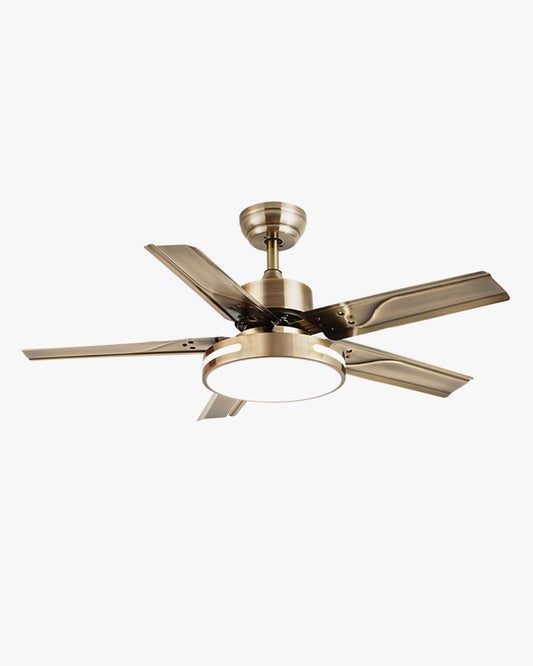 Diff 42"/52" Modern Metal Ceiling Fan with Dimmable Light-DF5019