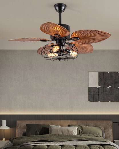 Diff 52" Industrial Tropical Ceiling Fan Chandelier-DF5021
