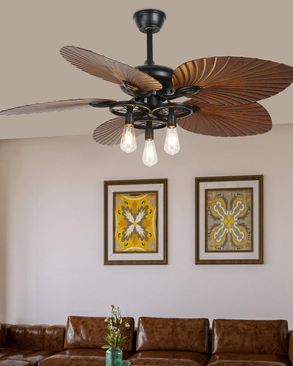 Diff 52" Tropical Nautical Slimline Ceiling Fan Chandelier-DF5025