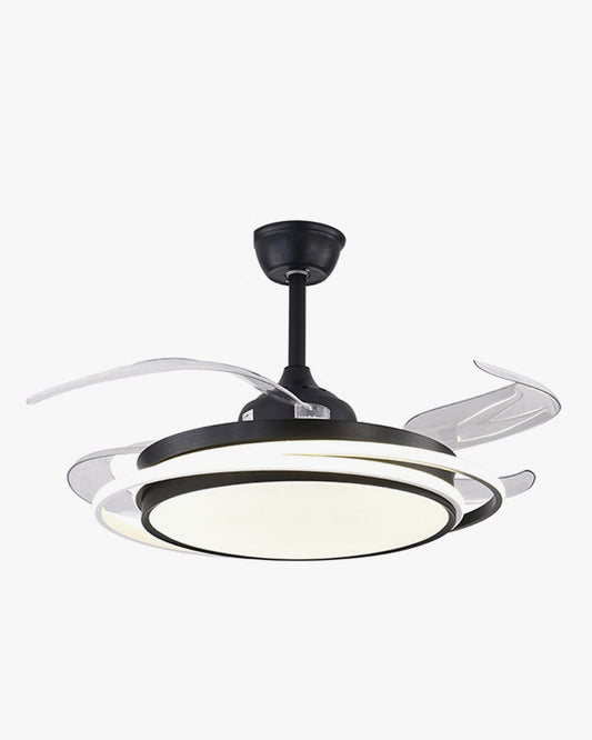 Diff 42" Hugger Ceiling Fan with Dimmable Light-DF5027