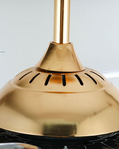 Diff 42" Hugger Ceiling Fan Chandelier with Remote-DF5028