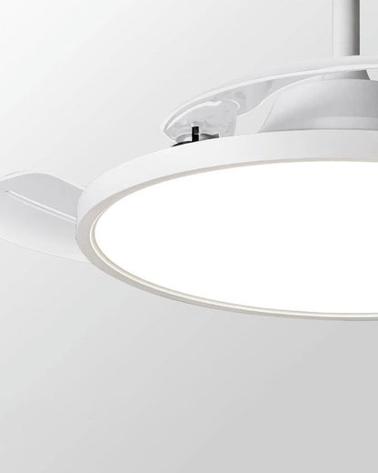 Diff 42" Hugger Ceiling Fan Lamp with Dimmable Light-DF5035