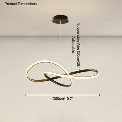 Diff Fusion Infinity Pendant Light-DF2147