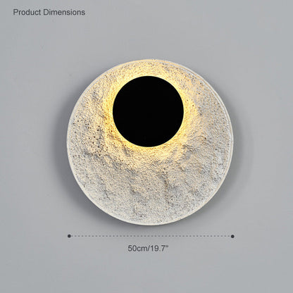 Diff Eclipse Round Disc Wall Sconce-DF6034