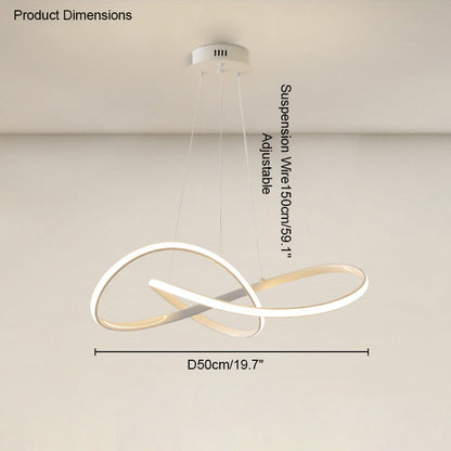 Diff Fusion Infinity Pendant Light-DF2147