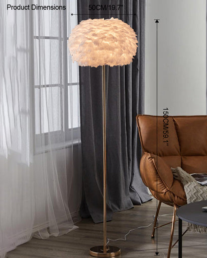 Diff Feather Tripod Floor Lamp-DF7053