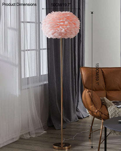Diff Feather Tripod Floor Lamp-DF7053