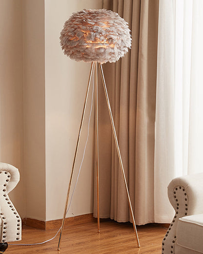 Diff Feather Tripod Floor Lamp-DF7053