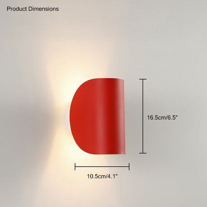 Diff Adjustable Half Shade Wall Sconce-DF6013