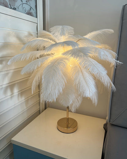 Diff Tree Feather Table Lamp-DF8037
