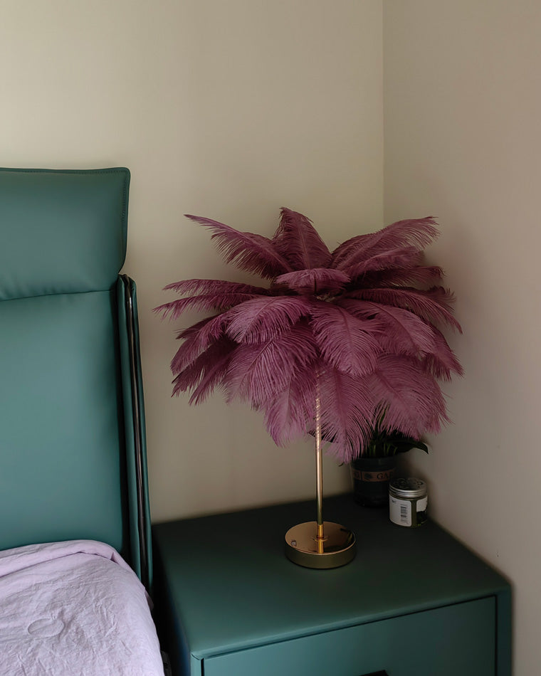Diff Tree Feather Table Lamp-DF8037
