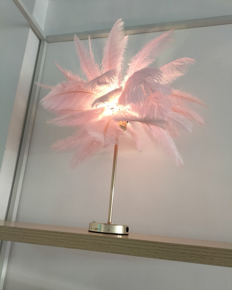 Diff Tree Feather Table Lamp-DF8037
